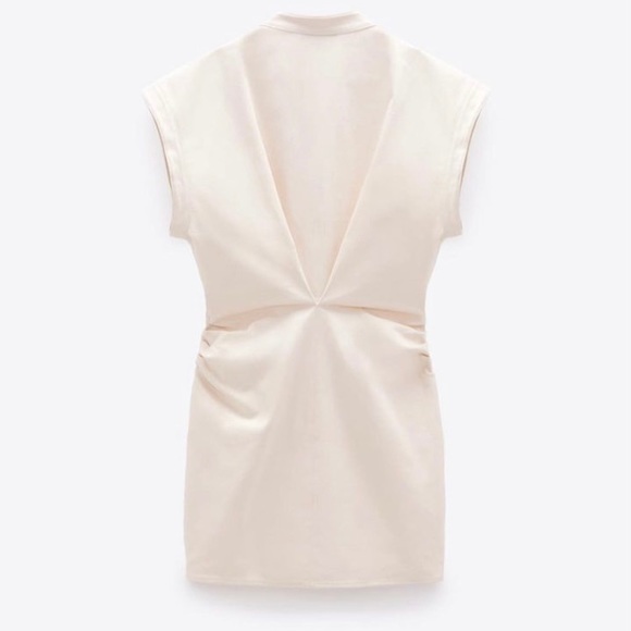 Zara darted dress mini dress with pockets - Picture 3 of 8